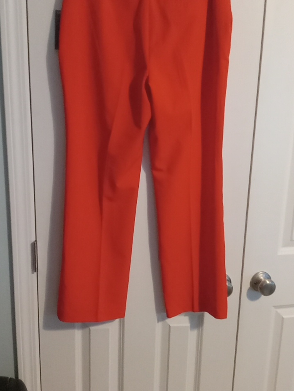 Worthington Bright Orange Straight Leg Dress Pants - Picture 3 of 6